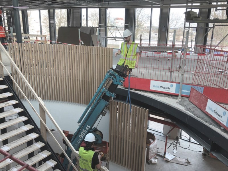 Uitvoering kantoor interieur DC&nbsp;Waalwijk